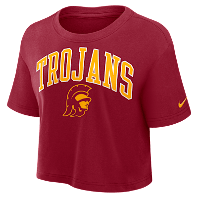 USC Athletic Prep Arch Women's Nike Dri-FIT College Cropped